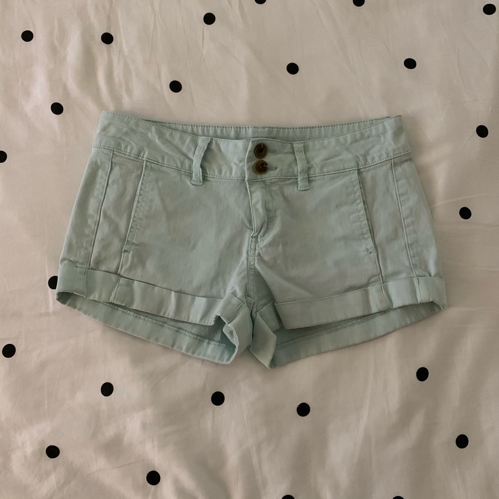 Two Button Folded Shorts
